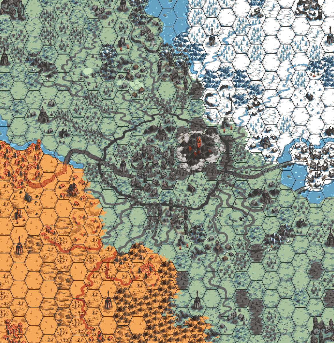 dethrood2's tweet photo. I put the finishing touches to the final map of the area. Wow. My God, there's a lot of rendering. I'm exhausted... 5/5
#ドット絵 
#pixelart https://t.co/DbvawaaOKw