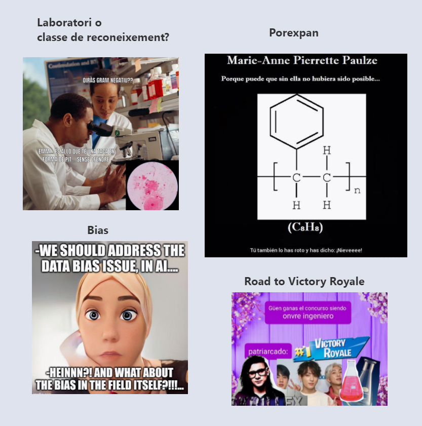 Aquests 4⃣ #mems els trobaràs al formulari de votació, però n'hi ha uns quants més!

Els penjarem en enfilall per a què els coneguis.

<a href="/IBB_UAB/">Institut de Biotecnologia i de Biomedicina UAB</a> <a href="/NBT_IBB_UAB/">NBT IBB UAB</a> <a href="/craibiologia/">CRAI Biblioteca de Biologia - UB</a> <a href="/Bibfiq/">CRAI Física i Química</a> <a href="/DeqbaUab/">UAB enginyeria química, biològica i ambiental</a> <a href="/GrauBioUAB/">GrauBiologiaUAB</a> @Observatori_UAB