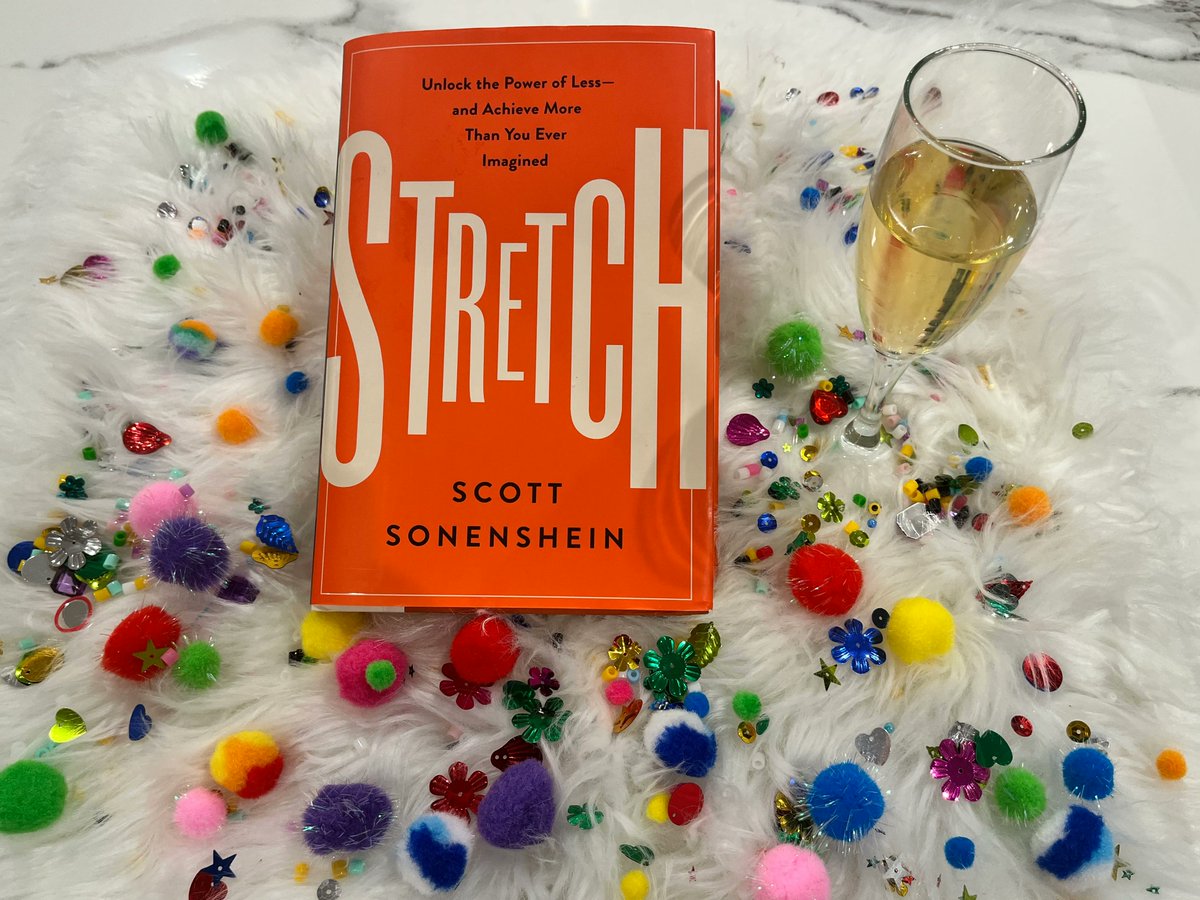 Scott Sonenshein (@scottsonenshein) on Twitter photo Happy Bday Stretch! Congrats on 5 amazing yrs.
You’ve empowered, grown & stretched to heights I’ve only dreamed of.
Keep inspiring us to reach our full potential w/what we already have.
W/gratitude to <a href="/HarperBusiness/">Harper Business</a> <a href="/Inkwellmgmt/">InkWell Management</a> <a href="/BreneBrown/">Brené Brown</a> <a href="/AdamMGrant/">Adam Grant</a> <a href="/work_matters/">Bob Sutton</a> <a href="/Rice_Biz/">Rice Business</a> Happy Bday Stretch! Congrats on 5 amazing yrs.
You’ve empowered, grown & stretched to heights I’ve only dreamed of.
Keep inspiring us to reach our full potential w/what we already have.
W/gratitude to <a href="/HarperBusiness/">Harper Business</a> <a href="/Inkwellmgmt/">InkWell Management</a> <a href="/BreneBrown/">Brené Brown</a> <a href="/AdamMGrant/">Adam Grant</a> <a href="/work_matters/">Bob Sutton</a> <a href="/Rice_Biz/">Rice Business</a>