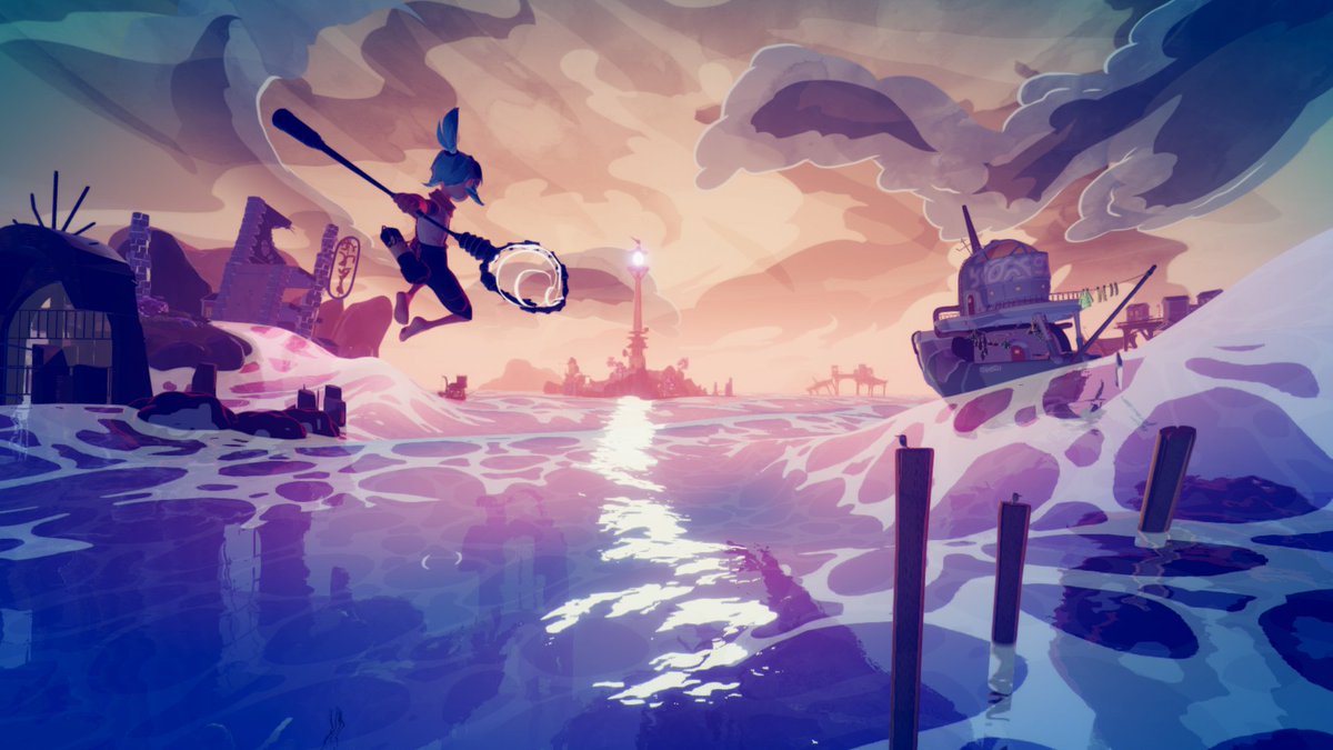 Earlier today we said we'd make an announcement if Wavetale would be coming to PC...

So, we're delighted to tell you that Wavetale WILL be making a splash on PC as well as consoles THIS YEAR 🌊