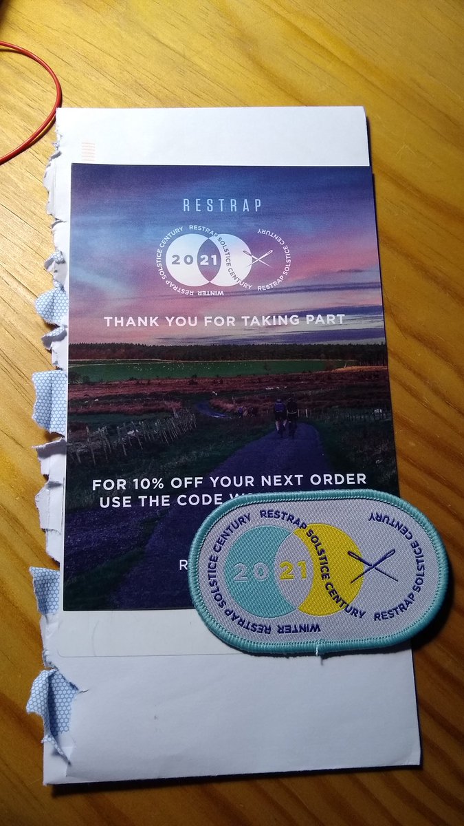 Look what arrived in today's post! Thanks <a href="/RestrapLTD/">Restrap</a> 😋 Now... should I use the discount code on a canister bag, or maybe the bar pack 🤔🤪