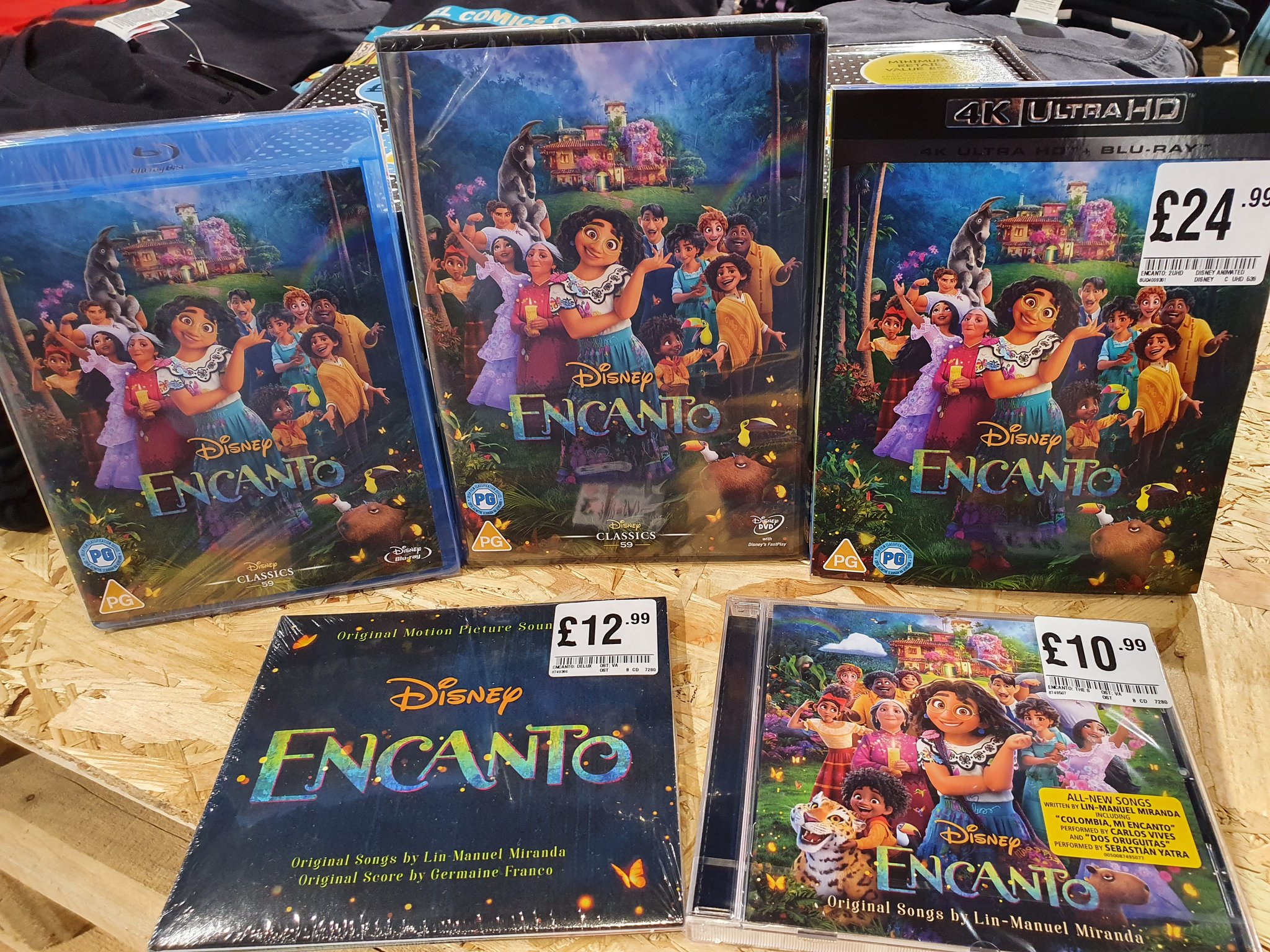DVD Blu-ray Encanto