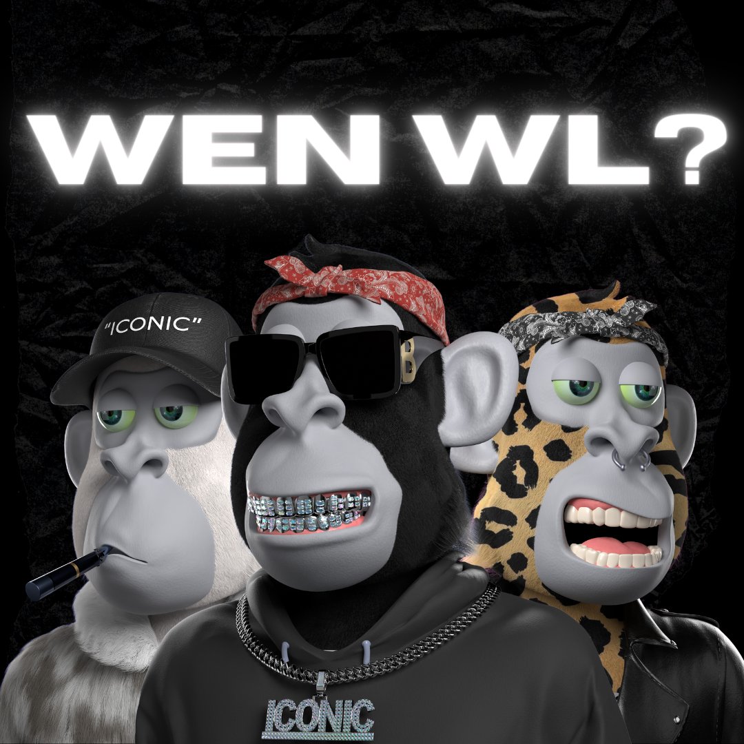 SolaLandHQ's tweet photo. 🔥 5 WHITELIST SPOTS GIVEAWAY 🔥

@IconicApeClub is comming with a 3D Collection of Insane Apes! 😱

Rules:
1️⃣  Like and Retweet this post!
2️⃣  Follow us and @IconicApeClub on Twitter
3️⃣ Tag 3 friends on this post https://t.co/XvWA9a8eEN
