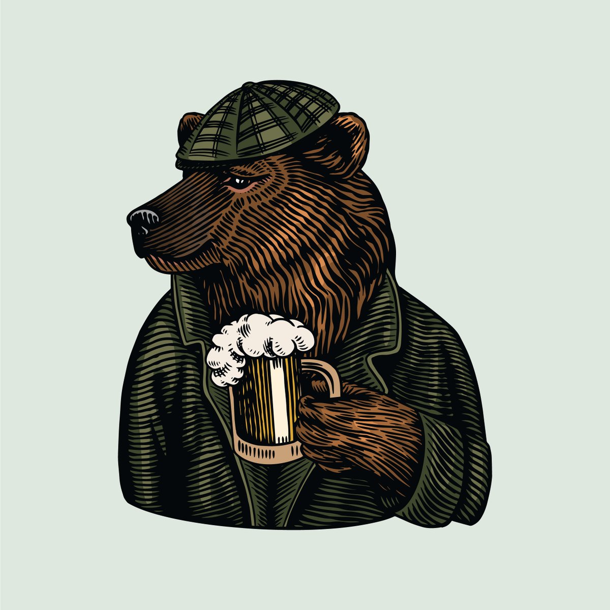 ABalitskii's tweet photo. "Grizzly Bear with a beer mug" is now available on @rarible

🔗 Link:
https://t.co/LUrBKCU0h8

#NFT #NFTdrop #NFTartist  #Rarible #ethereumNFT https://t.co/NUFmKKPF77