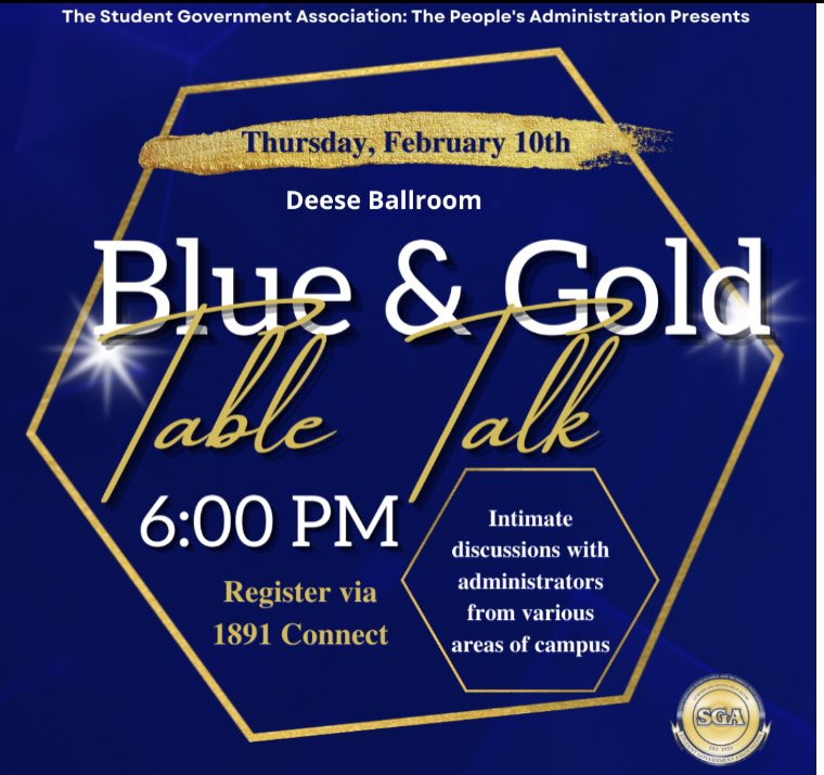 NCAT_OSA's tweet photo. @ncatsga is hosting Blue ad Gold Table Talk and "Put Some Respect on My Name!" with @ANu1933 https://t.co/1eDBZJjGgg