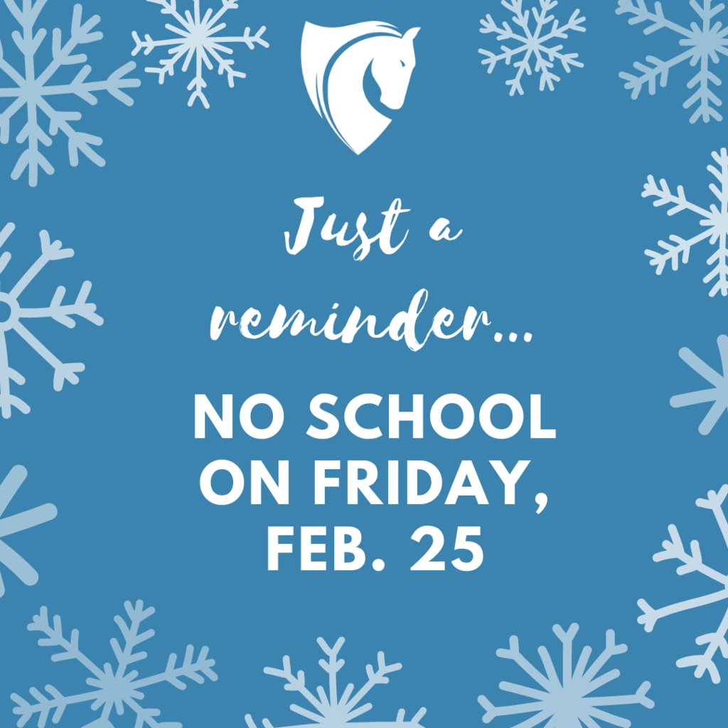 Meridian students have a day off on Friday, February 25! #ReachHigher