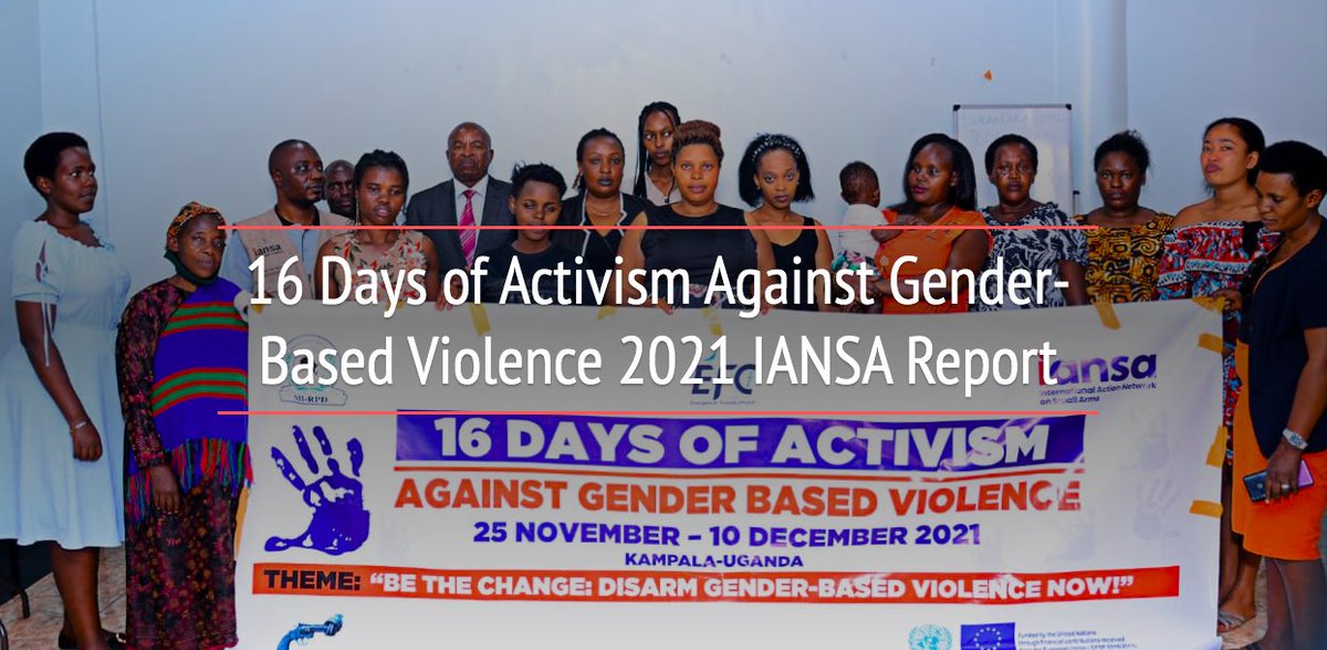 IANSAnetwork's tweet photo. We are very pleased to share our photo report highlighting the activities that IANSA members carried out in Africa, Latin America and the Caribbean, and Asia-Pacific for the #16Days of Activism Against Gender-Based Violence 2021! Check it out: https://t.co/sEwFaveifT https://t.co/h3nXIMnxsL