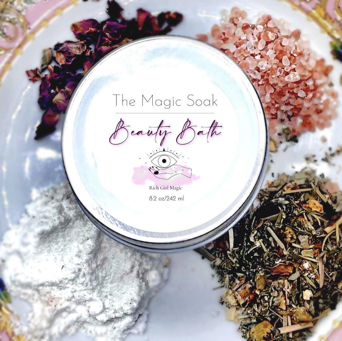 MysticxLipstick's tweet image. Y’all. The New Bath Salts are so…😭💖

Spiritual Baths are one of the most powerful forms of magic. Make sure you get yours before we sell out! Limited quantities 🔥🔥🔥🔥🔥
richgirlmagic.com/shop-all
