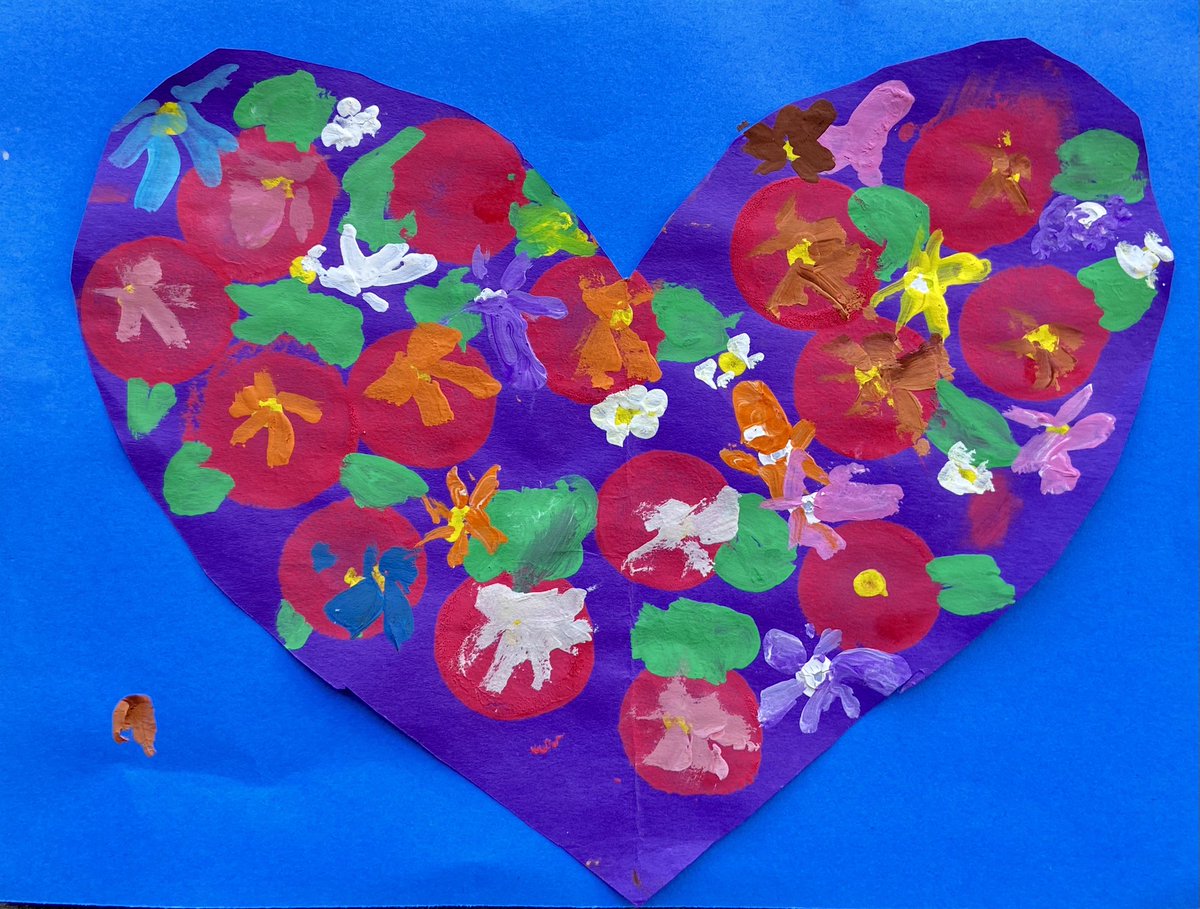wowartproject's tweet photo. Proud of kindergarten painters! #Kindergarten #painting #kindergartenart inspired by @stephaniecorfee ‘s #art #mymisd #burkselem https://t.co/7Kn1XQjiJ1