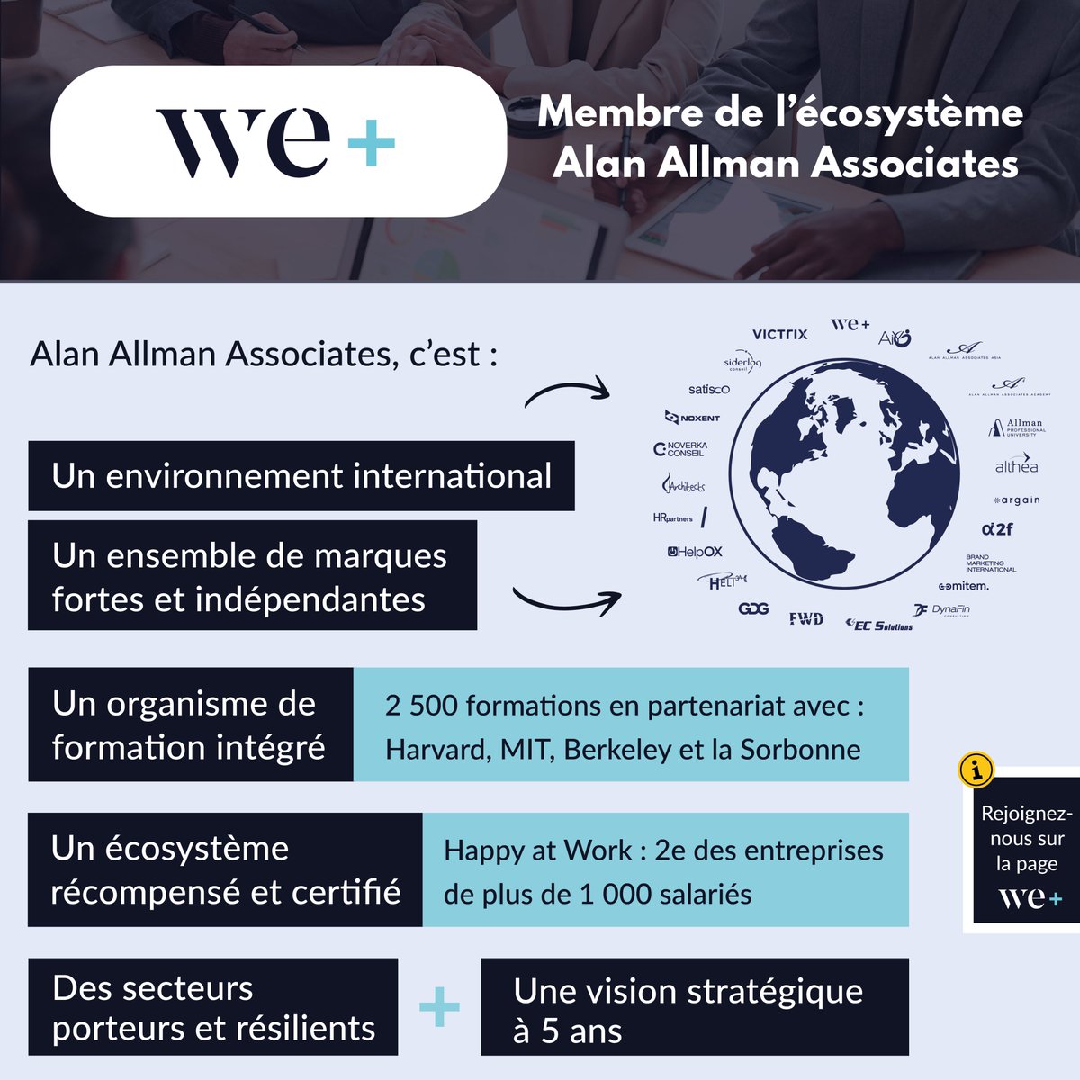 Quadra Informatique rejoint we+, membre de l'écosystème Alan Allman Associates ! 🌍

Ecosystème international, sa vocation est d'aider les cabinets ainsi que les consultants à se développer dans les meilleures conditions.

Abonnez-vous 👉 linkedin.com/company/we-plus