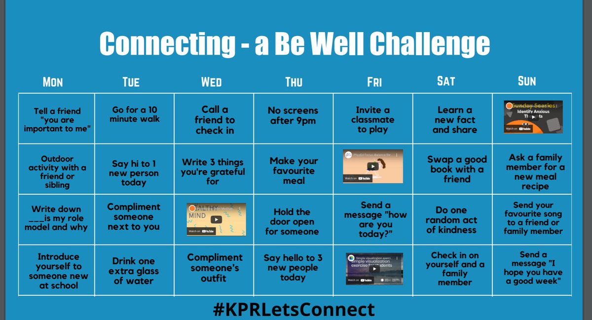 KPR Mental Health and Wellbeing tweet media