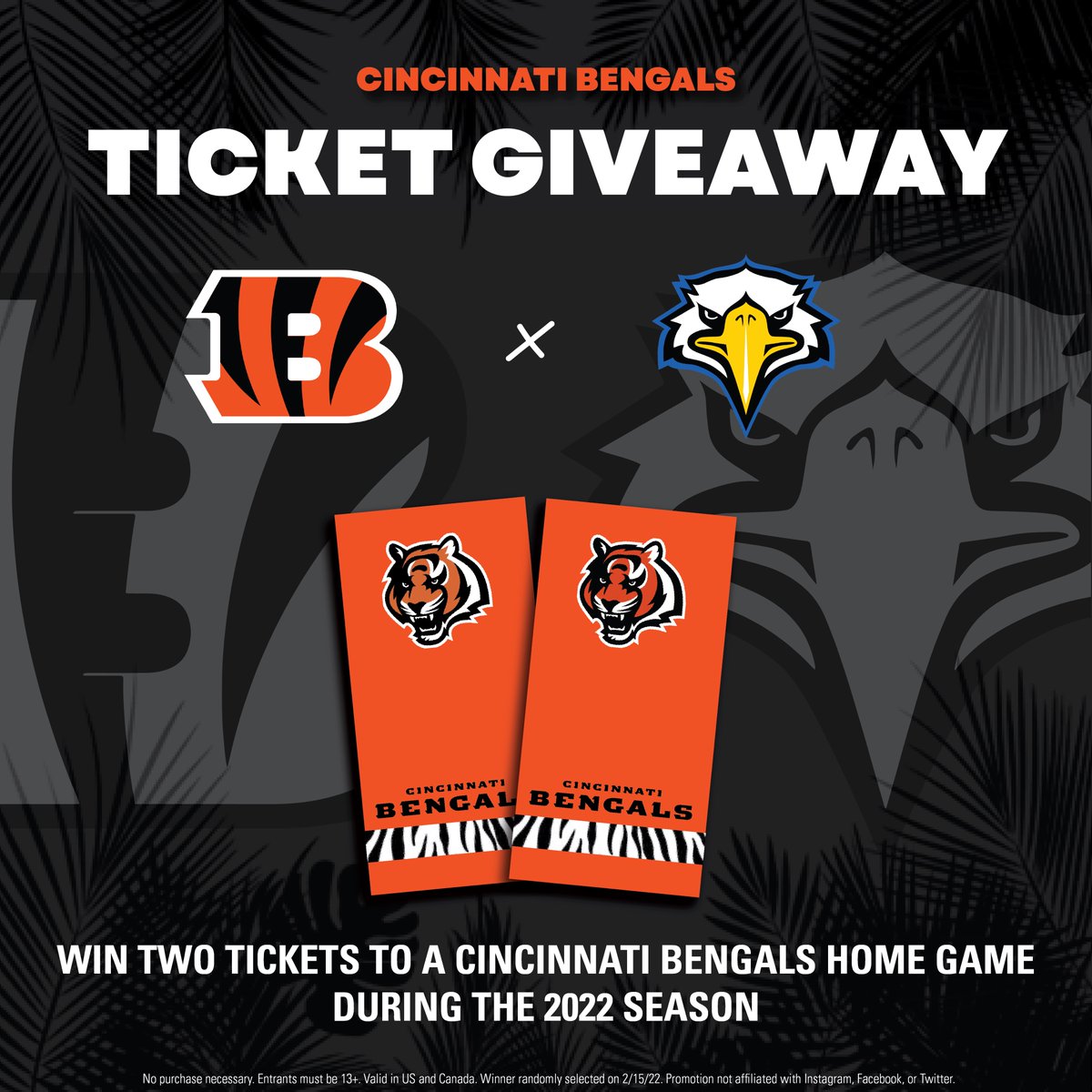 Morehead State Admissions on X: 'BENGALS TICKET GIVEAWAY! In support of our  current, future & alumni Eagles in the Cincinnati area and the rest of  the #WhoDey Nation, we are giving away