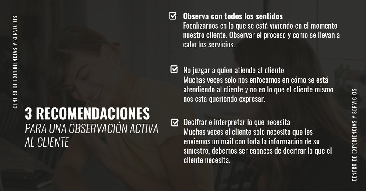 ces_uai's tweet photo. La observación activa de nuestros clientes hace una gran diferencia en cómo implementamos y mejoramos los procesos. 
Charla:  Observación como elemento clave para mejorar la experiencia de nuestros clientes de Maricella Álvarez de @segurosSURACL 
https://t.co/WCamiaL9z1 https://t.co/jgajeFevrt