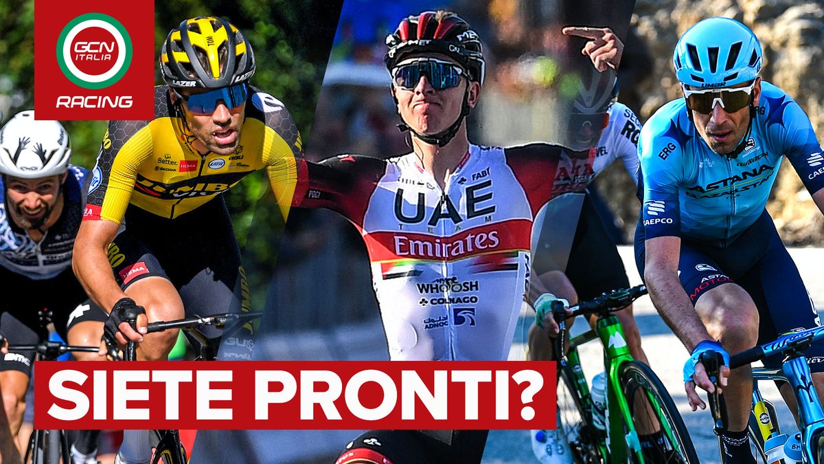 gcnItalia's tweet photo. La stagione 2022 sarà la più bella di sempre?
Non perdete l'analisi di oggi su GCN Italia Racing ed iscrivetevi al canale.
📹 https://t.co/CAoTwnRo2L
#gcnitaliaracing #procycling #italian #sport #procyclingpics #procycle #procyclist #procyclists #procyclingteam https://t.co/vLCGsK4KXh