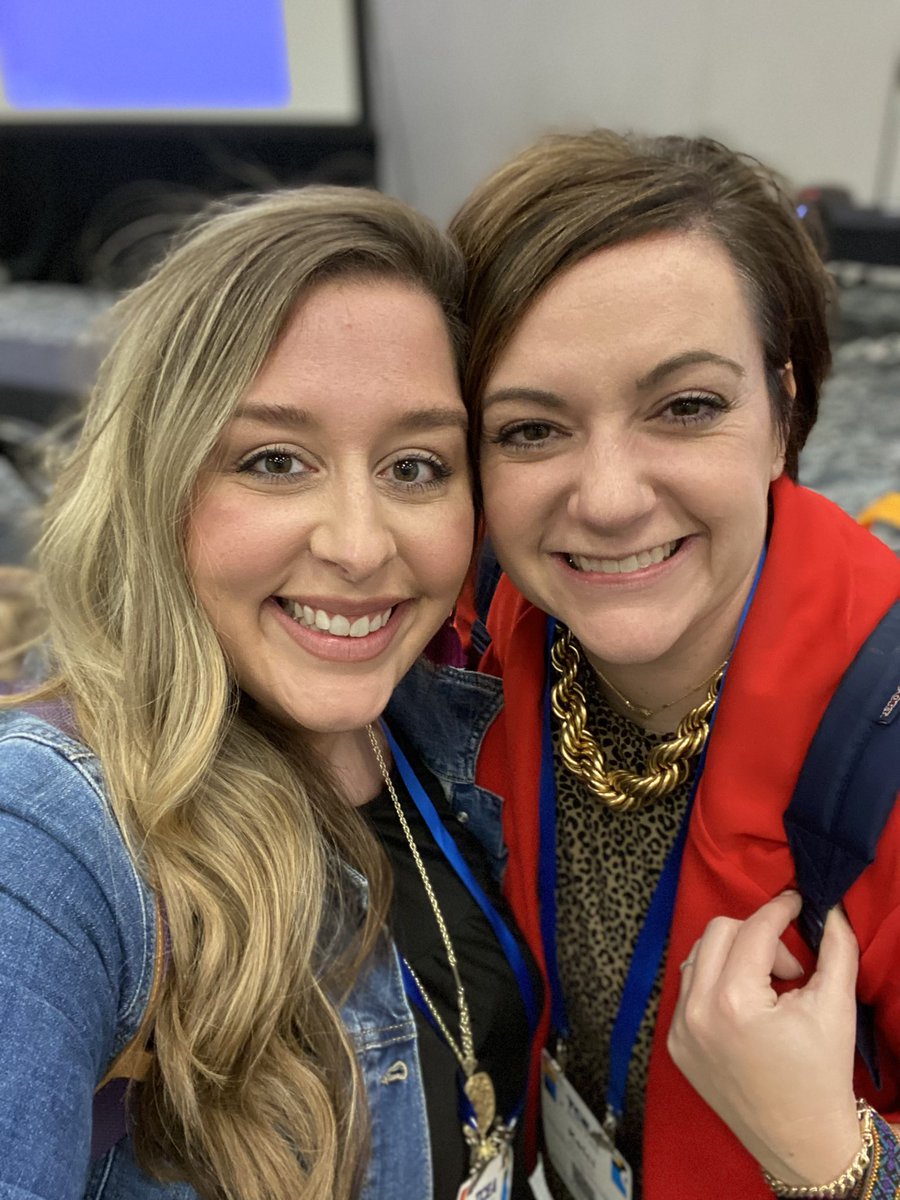 BriannaHulsMTS's tweet photo. It’s not work if you’re doing it with your friends! @KelciMeadows and I are excited to represent @WhitehouseISD at @TCEA today!  #tcea2022 #futurereadysocialstudiesessentials https://t.co/ebcjYNb5t5