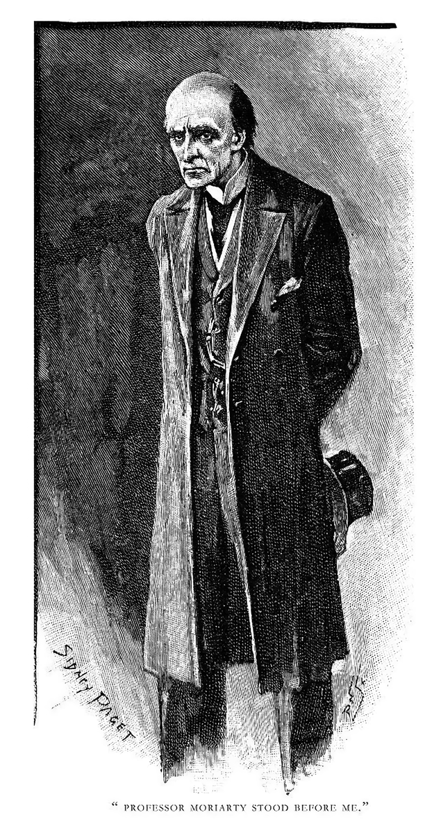 Using waifu2x to enlargen Sidney Paget's illustrations of Professor James Moriarty. Such is the strange intersection of my interests... 