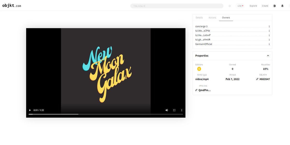 ์New collection have been sold. Thank you for your support <3 <3 <3  
#NFTs #MusicNFTs #Artist