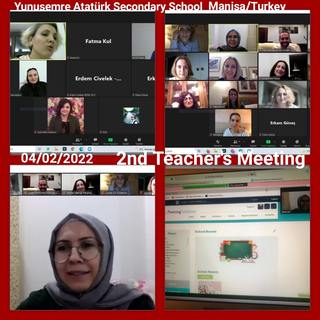 "Green Challenge"projemizin 2. dönem çalışmalarını planladık.Our 2nd Teacher's Meeting was great #greenchallenge <a href="/GreenchallengeE/">greenchallenge_etw</a>
<a href="/tretwinning/">eTwinning Türkiye</a> <a href="/ManisaTwinning/">eTwinningManisa</a>