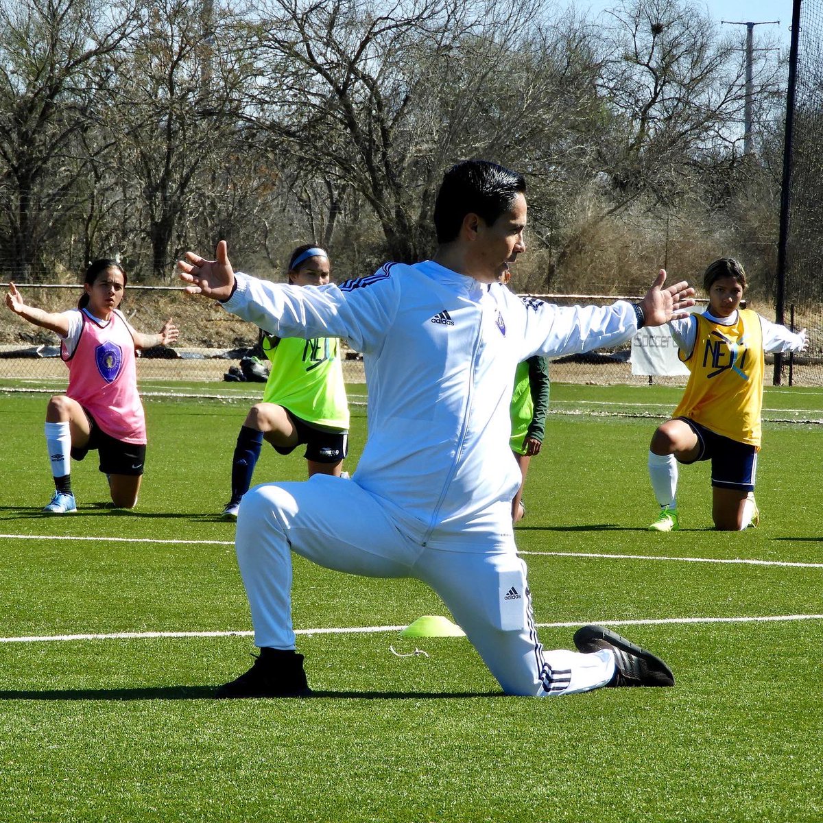 Back out kicking it <a href="/SoccerCentralSA/">Soccer Central San Antonio</a> yesterday for the Winter ID Camp! ❄️⚽️