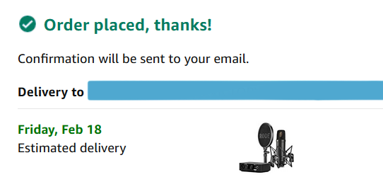 LadyIonia's tweet photo. Thanks for making this happen, people. <3

I finally get to upgrade my 20 year old sound set up. This will also help my professional life, as I work as a VA when not in front of a camera as a movie/TV actress.

*Squee*

#VTuber #ENVtuber #VTuberEN #VA #RemoteVA #IS #EN #Actor https://t.co/Tjp11dZaiX