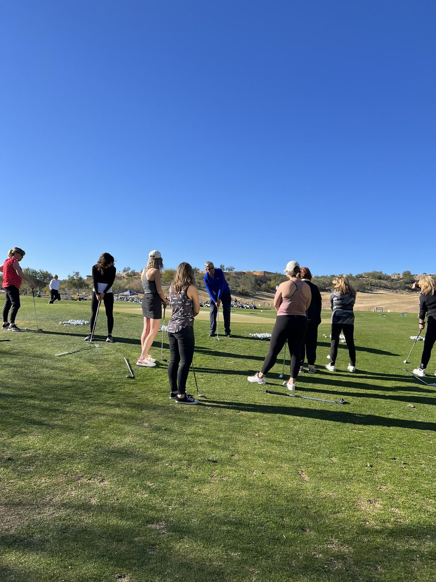 Awesome afternoon at Eagle Mountain GC <a href="/TroonGolf/">Troon Golf</a> to kick off WM Phoenix Open week! Our March FTL intro-to-golf clinics:

JAX: eventbrite.com/e/fore-the-lad…

Dallas: eventbrite.com/e/218842763597

Charlotte: eventbrite.com/e/218844468697