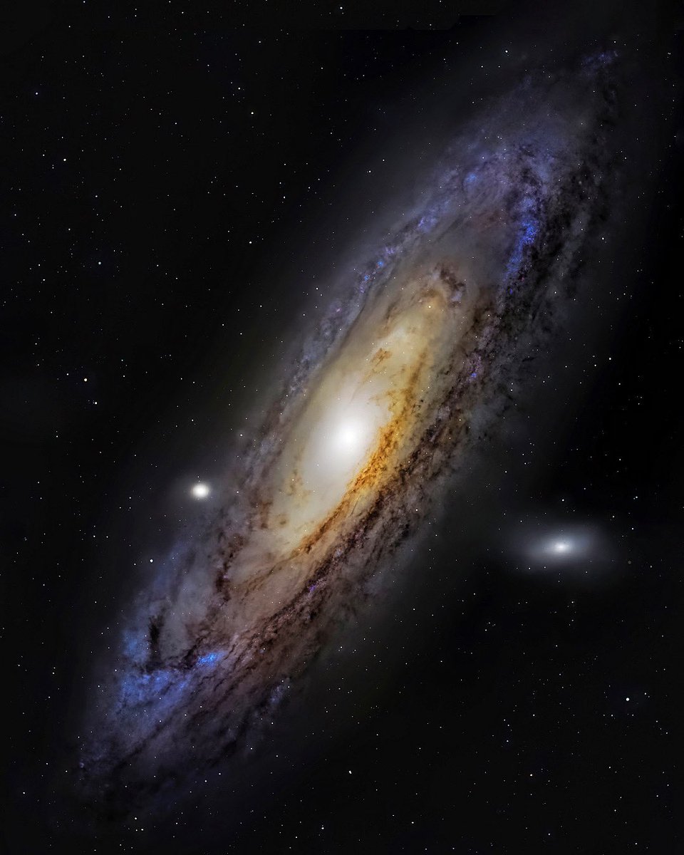 A closer look at the Andromeda Galaxy! This photo took over 20 hours of exposure to make.