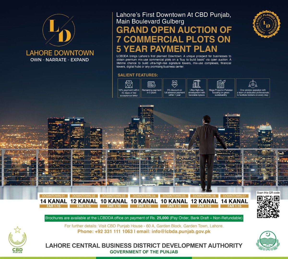 Yet another initiative of the government for businesses and to regenerate dead assets of the government. 

<a href="/GovtPunjabPK/">Govt Punjab PK</a> under <a href="/UsmanAKBuzdar/">Usman Buzdar</a> believes in making smart public investments to crowd in private investments.

Private sector driven growth is the way to go!