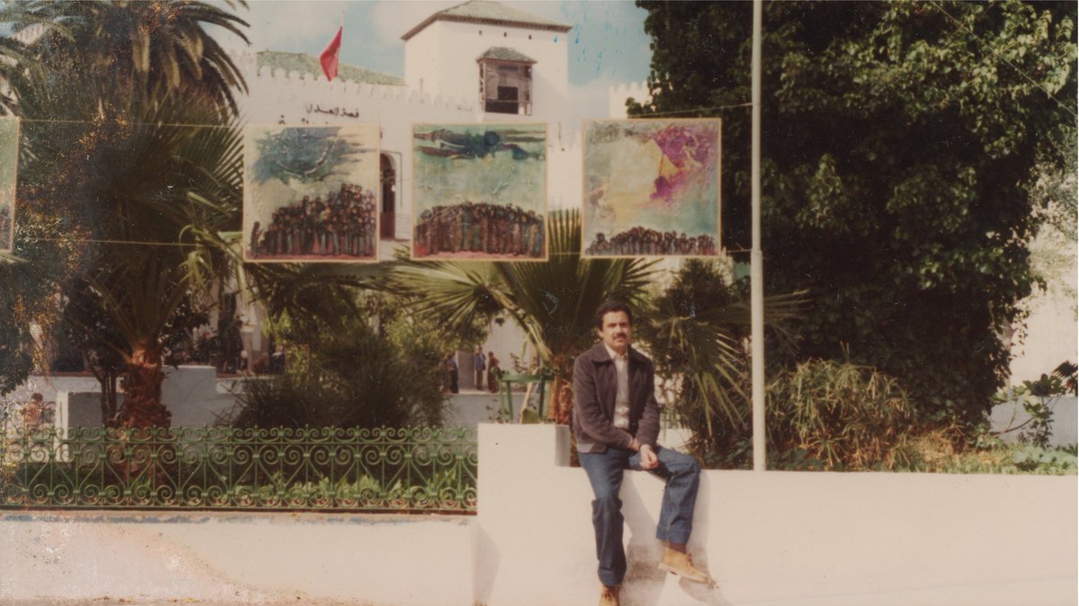 AMCAorg's tweet photo. The 2022 Rhonda A. Saad Prize for Best Paper in Modern &amp; Contemporary Arab Art was awarded to Tina Barouti for her paper “Politicizing Art &amp; Public Space in the Years of Lead, 1970s– 1980s.”Tina offered an account of art in the 1980s, when Morocco witnessed political instability https://t.co/mV3I4d84iZ