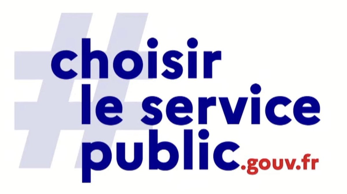 « Le service public, on peut y rentrer par hasard, mais on y reste par conviction. »
Pour ceux qui cherchent des métiers qui ont du sens, la <a href="/dgafp/">Fonction publique 🇫🇷</a> lance le site ➡️choisirleservicepublic.gouv.fr⬅️ 
45.000 offres d’#emploi disponibles 👨‍💻 
#TousMobilisés #ChoisirLeServicePublic