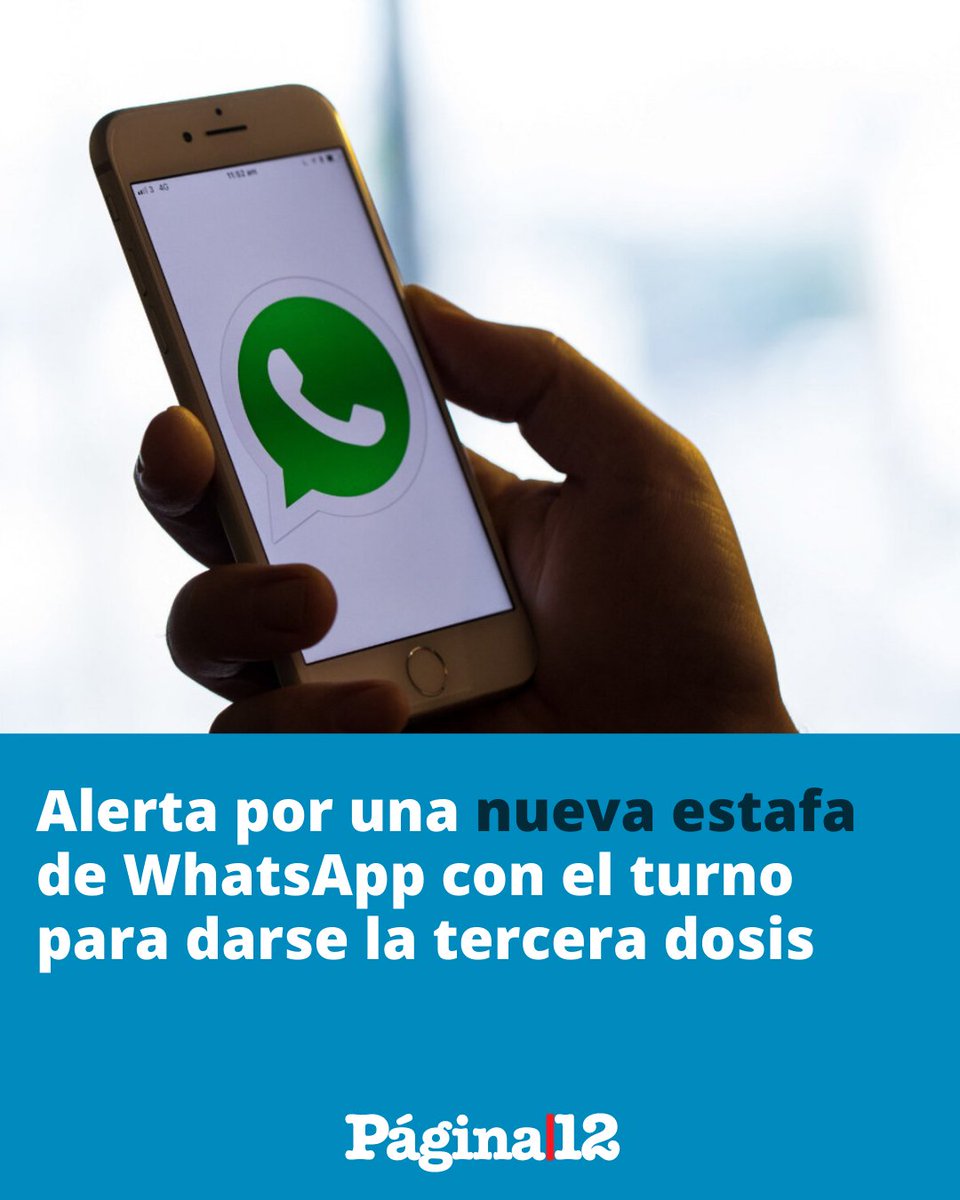 NUEVA ESTAFA DE WHATSAPP
Uno de los afectados fue el reconocido humorista Roberto Moldavsky. También cayó el experto en defensa del consumidor Osvaldo Bassano. Seguí estas recomendaciones para evitar engaños 👉 [bit.ly/34oVC95]
