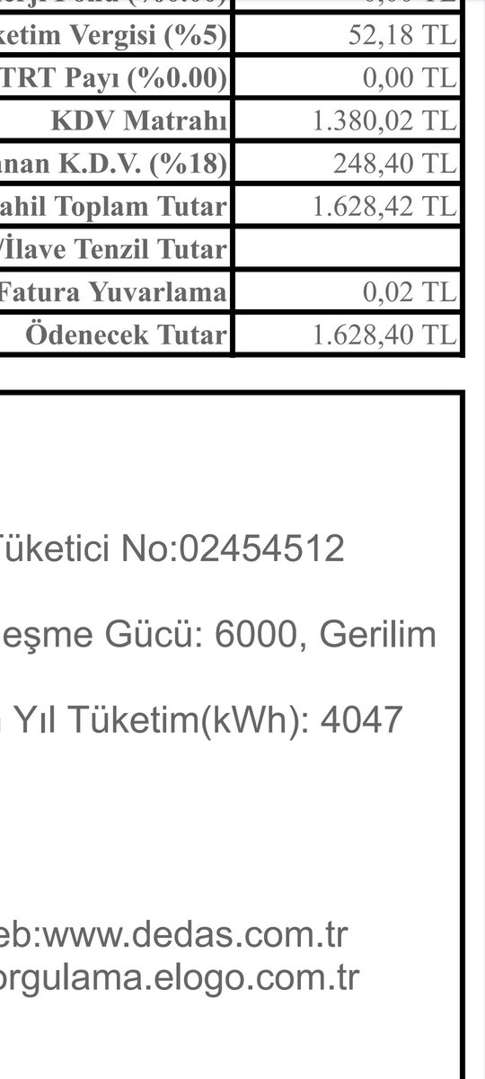 WedatAkkaya's tweet photo. Fabrika faturası değil büro faturası. Teşekkürler Türkiye. Herkes konuşur akparti yapar 😀😀 #ElektrikZammı https://t.co/qKBaEvfMb9