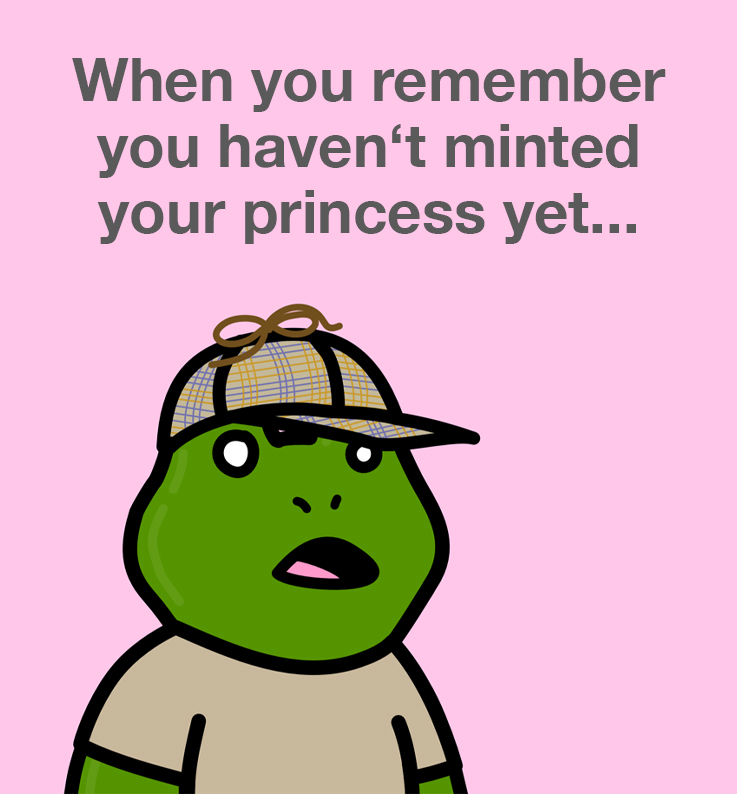 mori_no_giant's tweet photo. The free princess mint is coming to an end soon! Chill Frogs, don't miss out on your princess!
Mint at https://t.co/AxvNpgg80h

@chillfrogsnft 
#chillfrogs #chillprincesses https://t.co/NTcAYaVamN
