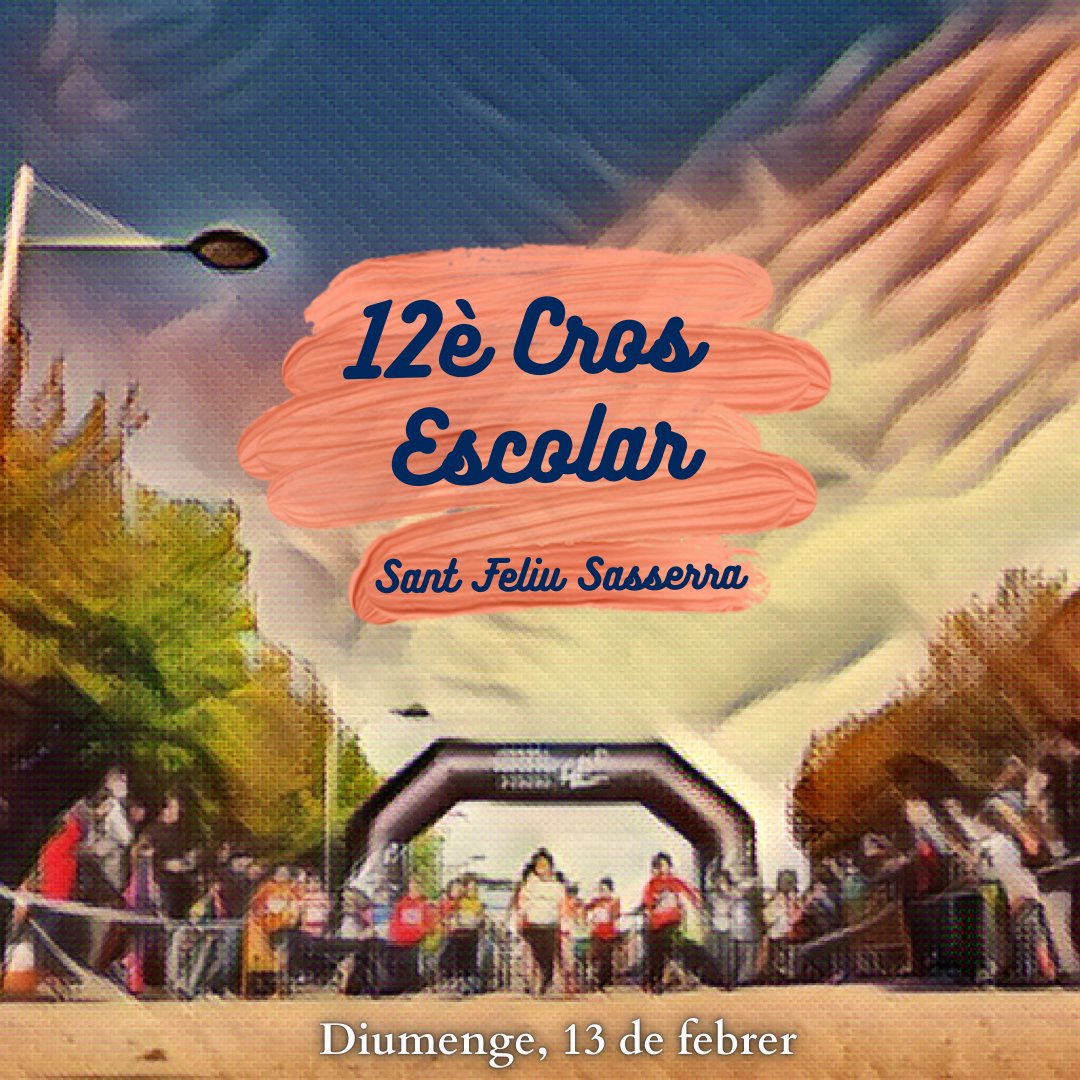🔚 La temporada de Cros Escolar va arribant a la seva fi i aquest diumenge celebrarem la penúltima cursa a Sant Feliu Sasserra!

📅 13 de febrer (09:30h a 12:30h)
📍 Avinguda dels Països Catalans
📎 Tota la informació a l'enllaç de la bio