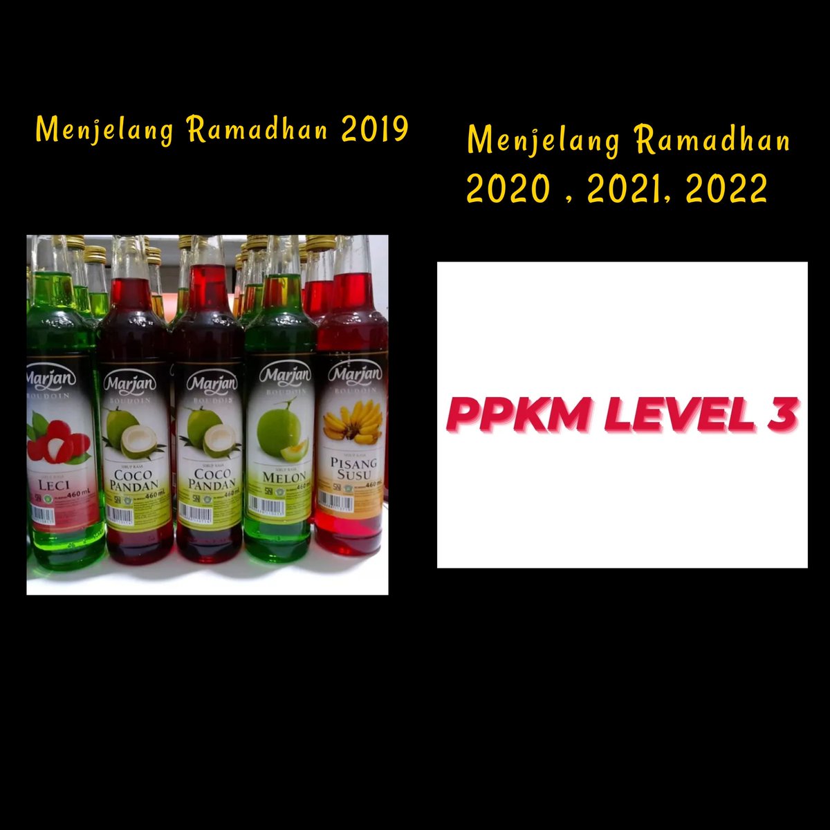 Jelang Ramadhan PPKM Level 3