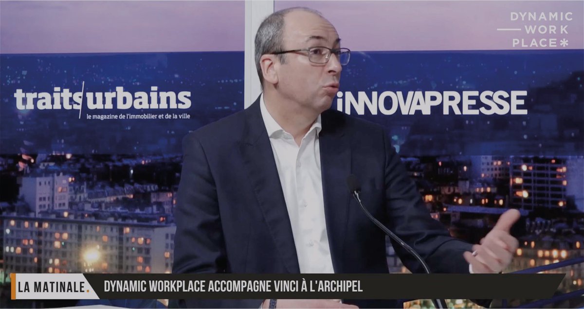 #INTERVIEW - "Nous sommes dans une logique très optimisée de la consommation des prestations de services dans un grand ensemble #tertiaire.", explique Philippe Morel.

Dynamic Workplace accompagne Vinci dans l'#exploitation de son nouveau siège social.🚀