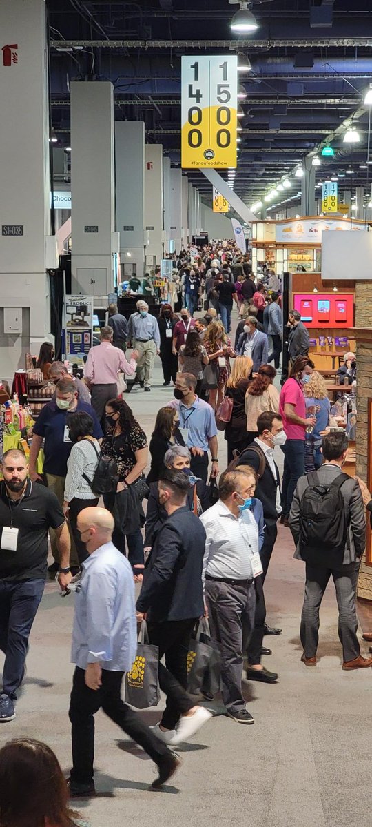 After an incredibly challenging last two years for our industry, it is so great to see our community get back together to get business done! I am so proud of the SFA staff for pulling this off and providing this opportunity for members. #shapethefutureoffood