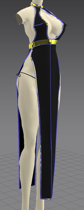 The next MD cloth sim will be with this outfit its currently getting bake https://t.co/c5ale1KMR0<a href="/tag/catgirl"class="tags"><span>#catgirl</span></a><a href="/tag/blender3d"class="tags"><span>#blender3d</span></a>