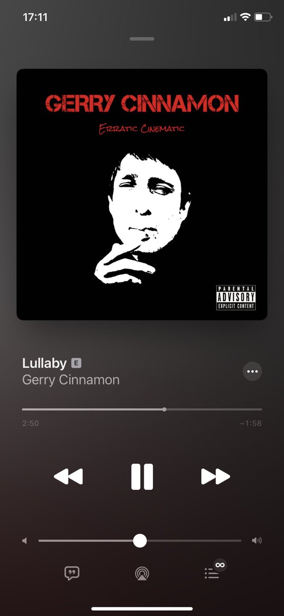 Bit of @GerryCinnamon to cheer me up today. #gerrycinnamon #lullaby #tune https://t.co/M6hgqdmlK7