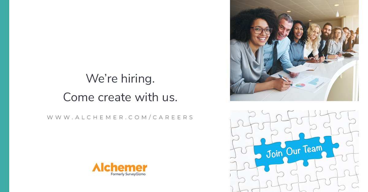 connectpr's tweet photo. Our client @AlchemerHQ is looking for a Site Reliability Engineer focused on reliability, scalability, and efficiency. 👀 details here: https://t.co/GMP4eLcVMJ. #techjobs #careers #recruiting #TeamAlchemer #hiring #hiringindenver https://t.co/UFoS34bz7R