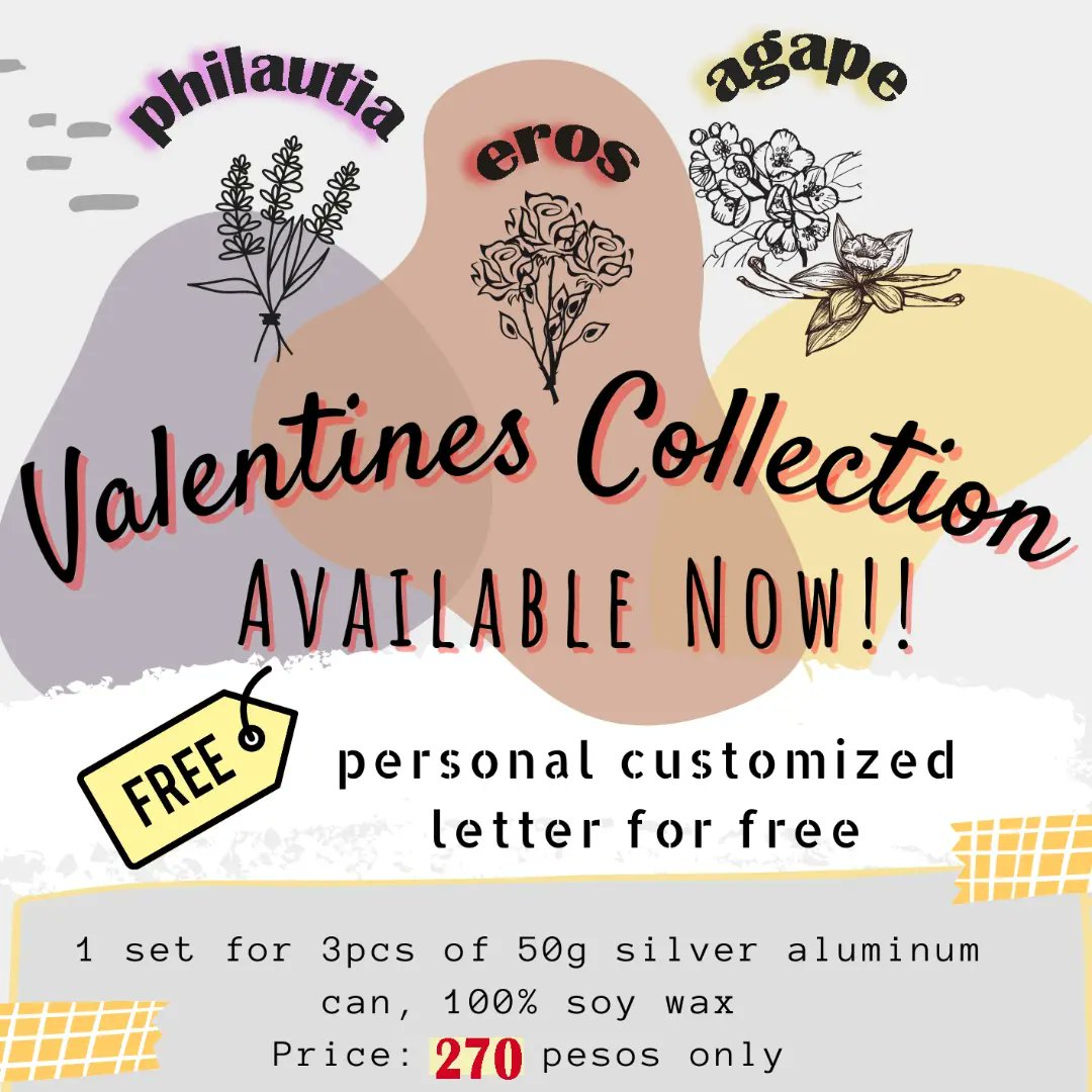 candlellure__'s tweet photo. ✨VALENTINE'S DAY COLLECTION✨ 🕯🌹

They say that "love is in the air". Well for us at candle•llure, literally love is in the air as the scent from our decadent scented candles wafts around you with love. This upcoming Valentine's Day we have prepared the perfect 

(1/n) https://t.co/VhfGays4rJ