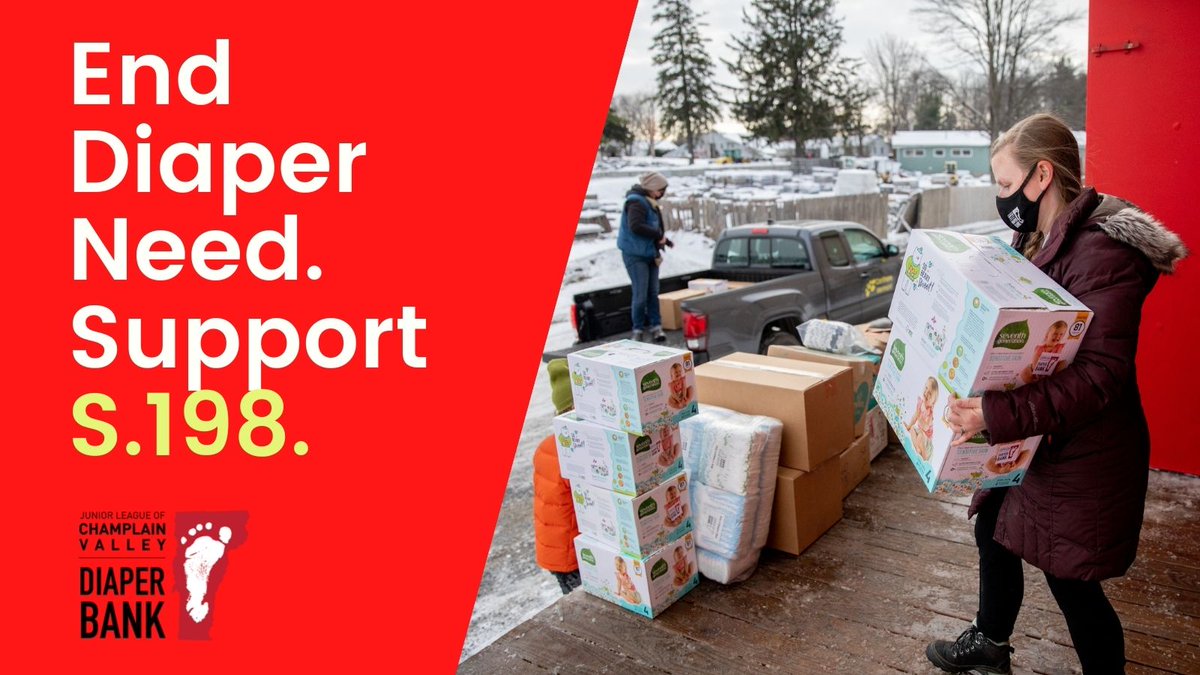 vtjlcv's tweet photo. Friendly reminder that there is no government safety net for diapers. S.198 will help fix that. #diaperneedVT #vtpoli https://t.co/qjG85wUzbq