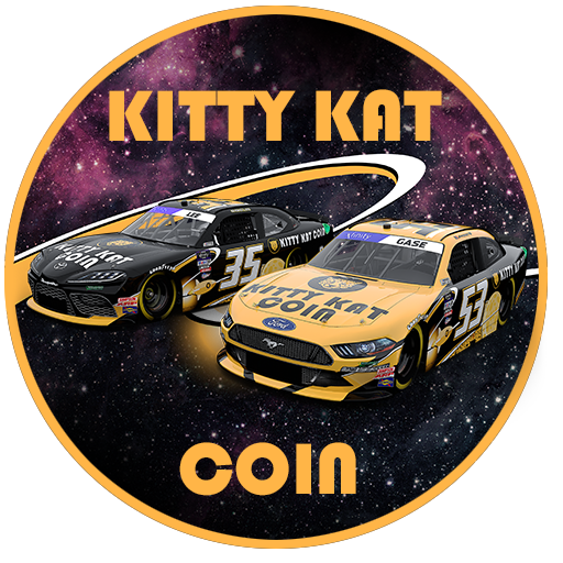 KittyKatCoin's tweet photo. All eyes on the #Daytona500 and our Xfinity team partnership with @EG_Motorsports! Find more info at https://t.co/fn3AaGduMJ #kittykatcoin #nascar #crypto #eth #btc #blockchain #token #LMFG https://t.co/IELOQKimXj
