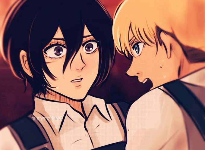 "Eren is our ally "
#AttackOnTitan #mikasa #Armin 
