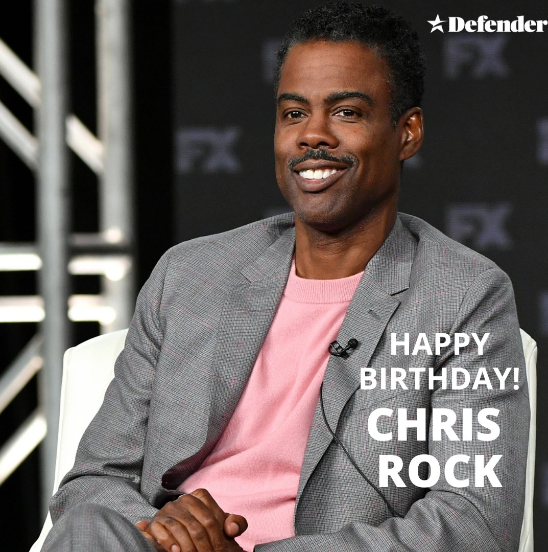 Happy Birthday to the comedy legend Chris Rock. 