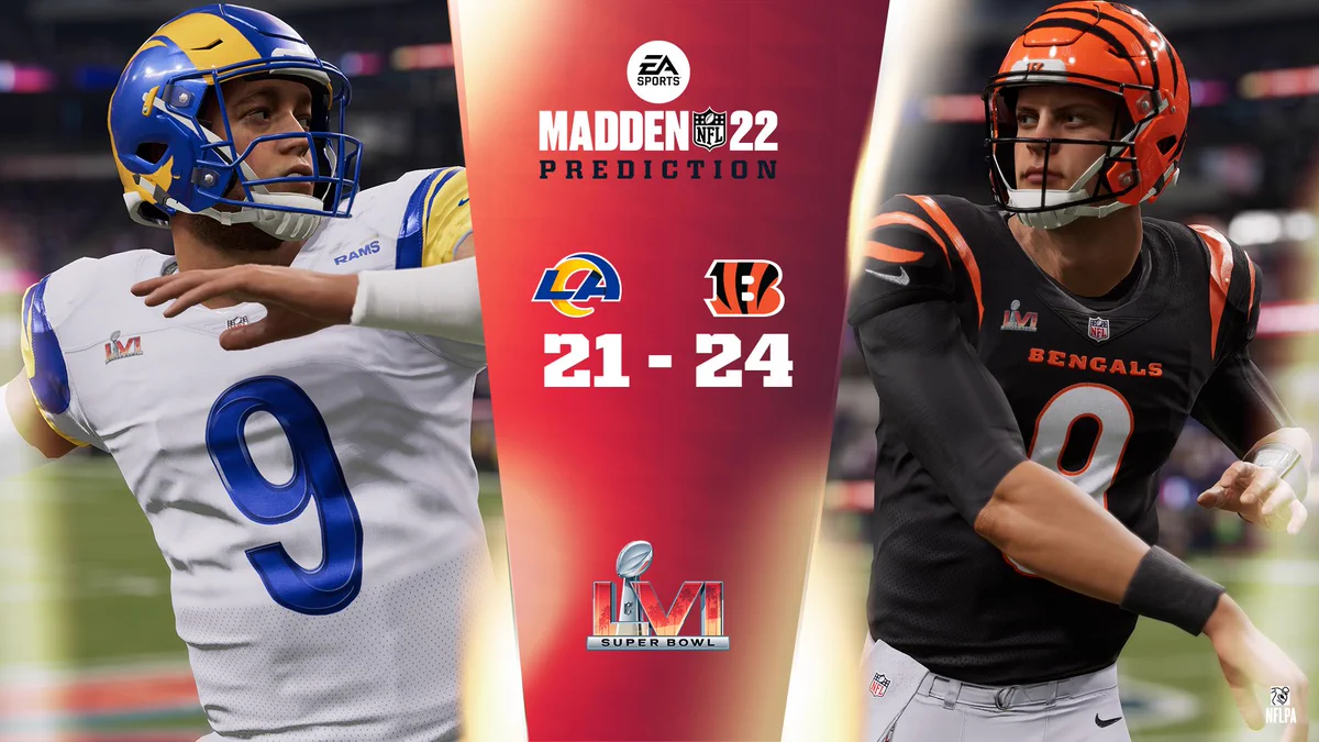 Madden NFL 22 superbowl