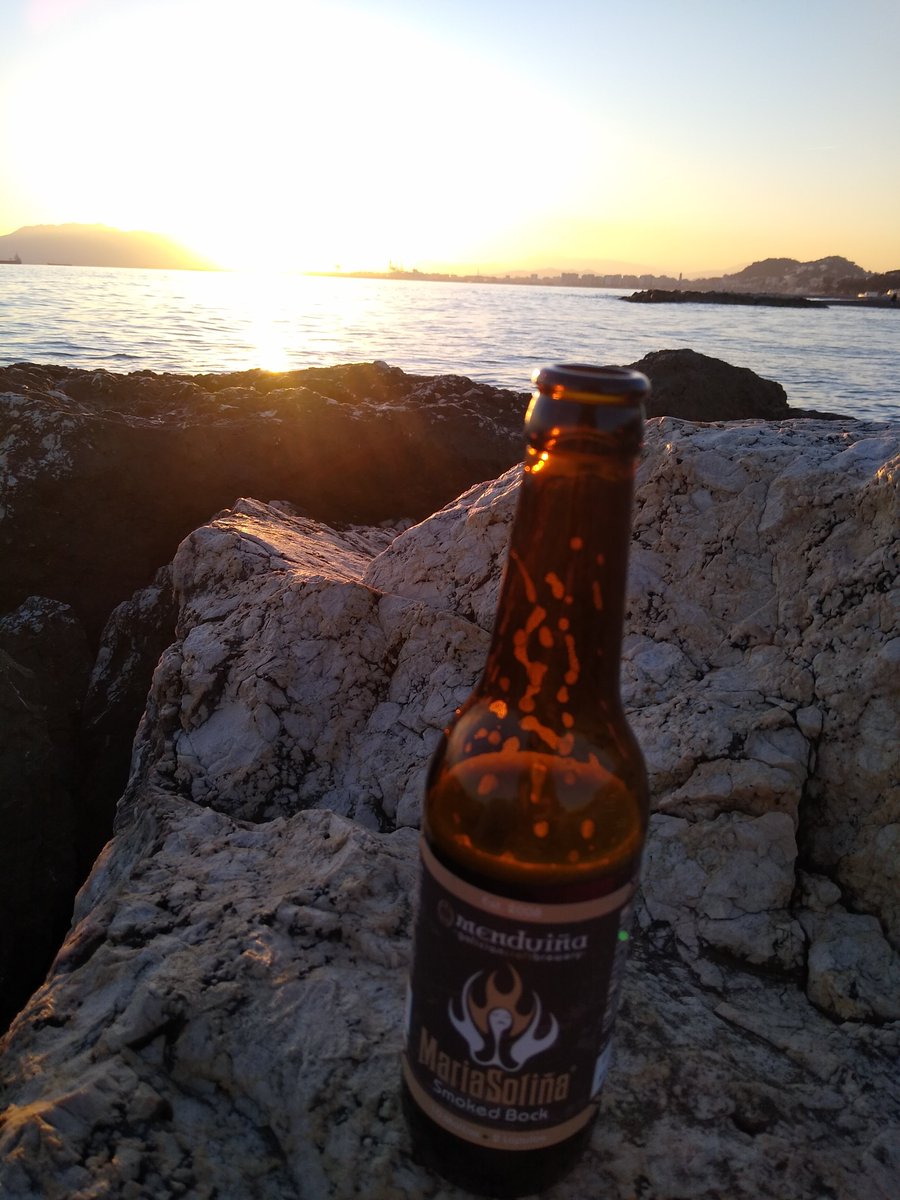 196Destinations's tweet photo. Sunset Live From El Palo, Málaga.
Beer of the day: A smoked bock from menduiña!
Need help travelling here by train? Let me know or post to twitter with #trainquery https://t.co/OiXIwJ79Wd