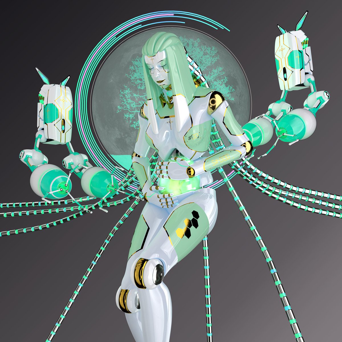 Virtuoz_Art's tweet photo. 👼S#-013G or Saint Gaia is now availible!👼
@RmrkApp
 
There is no greater miracle than to produce new life. How Sait Gaia fulfilled her cherished wish? Answer and more in robot decription...

https://t.co/u84fo6Po7h

#nft #nftart $ksm $rmrk #singular #nftcommunity #kusama https://t.co/Ezl31i5IIB
