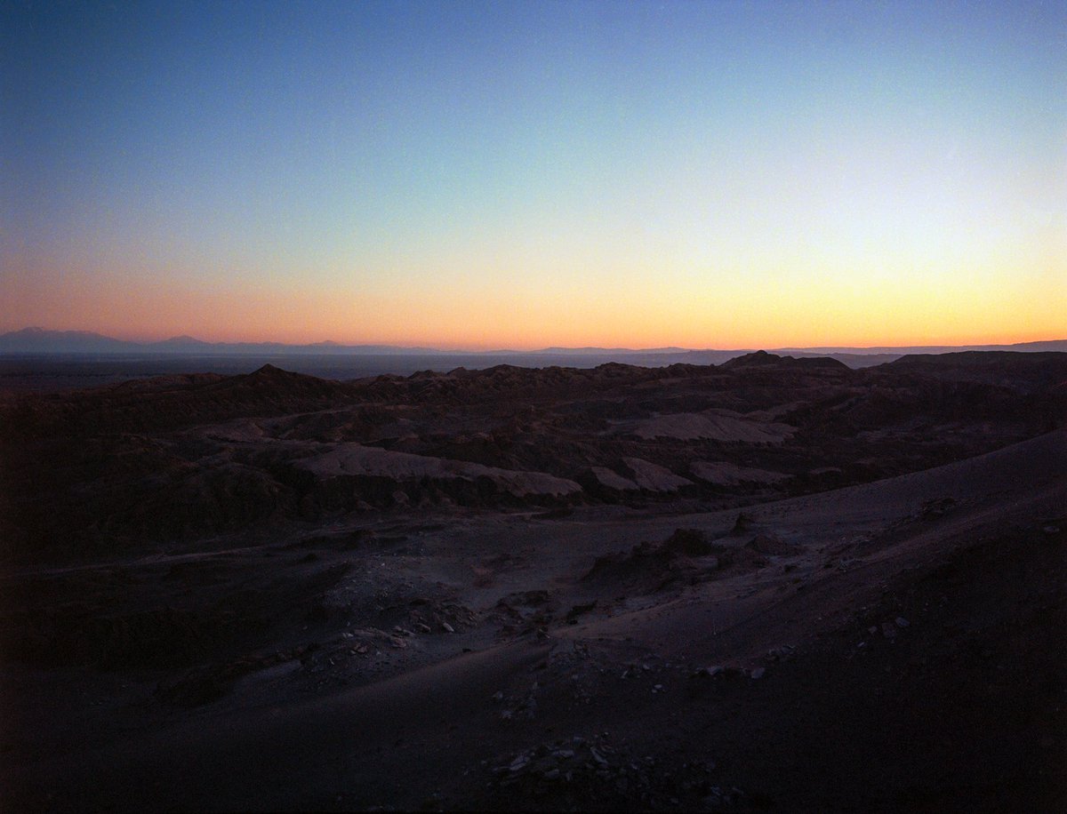 herrigerc's tweet image. South America, where sunsets hit differently 

On film, using #portra400 and a #fujiga645