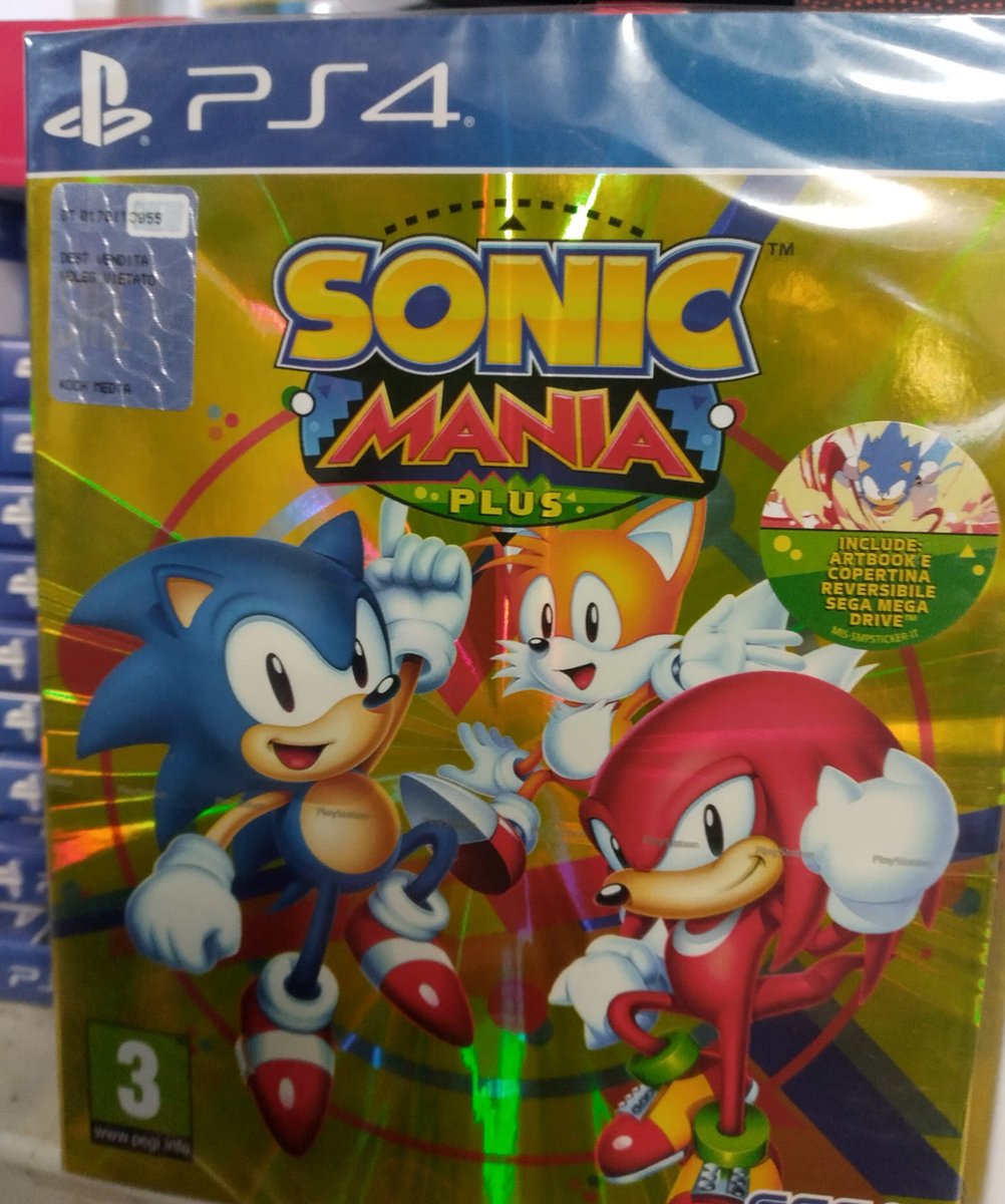 DreamWorldItaly's tweet photo. #SONIC MANIA PLUS
#PS4 #SEGA 
@DreamWorldItaly https://t.co/hgMdlBAQCA
