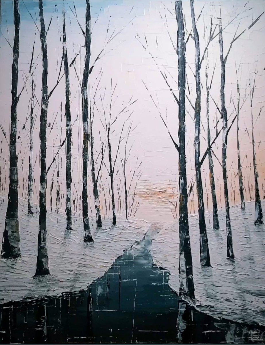 barrydaly5000's tweet photo. Acrylic 
#winter#white#paletteknife #art #artist #drawing #acrylic #acrylicart #artwork #instagood  #painting🎨 #instagram #acrylic  #illustration #forest #acrylicpainting #nature #style #autumn #sketch  #art https://t.co/SYUC8sO9Sp